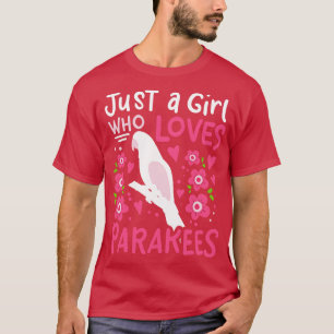 Camiseta Parakeet Budgerigar Budgie Bird Lover