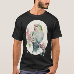 Camiseta Parakeet de cerezo japonés, Budgie Sakur