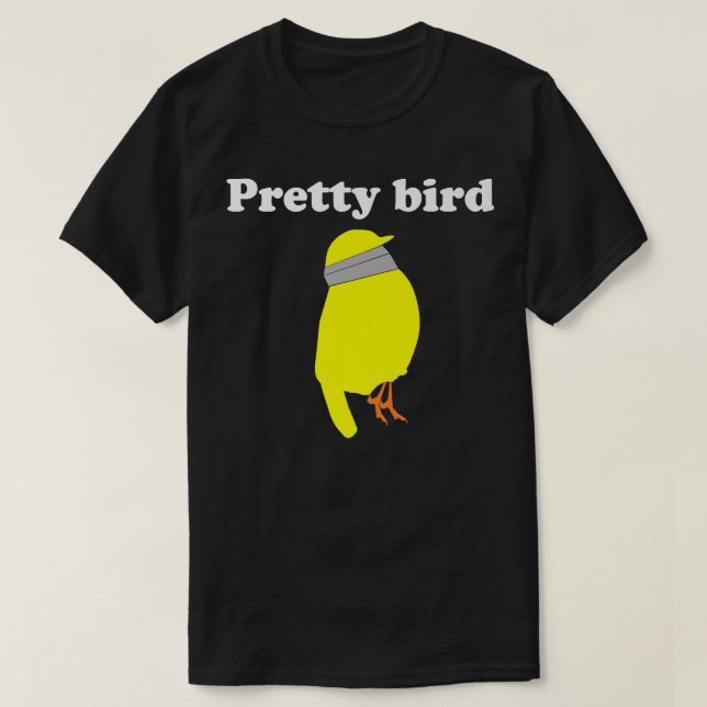 Camiseta Parakeet Duct Taped Head (Diseño del anverso)