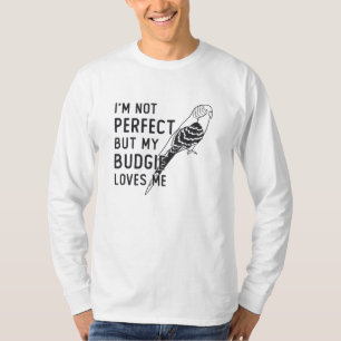 Camiseta Parakeet Lover My Budgie Me Ama Birds Budgerigar