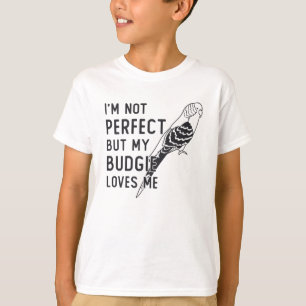 Camiseta Parakeet Lover My Budgie Me Ama Birds Budgerigar