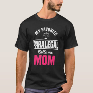 Camiseta Paralegal Mom Law Assistant Litigator Madre