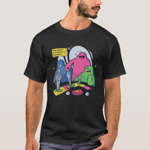 Camiseta Paralell universa de ajedrez jugar extraterrestres