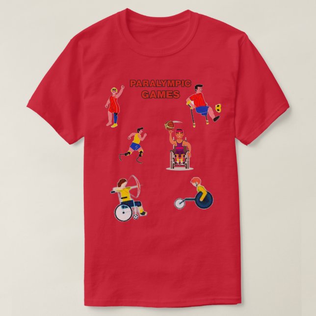 Camiseta Paralímpico (Diseño del anverso)