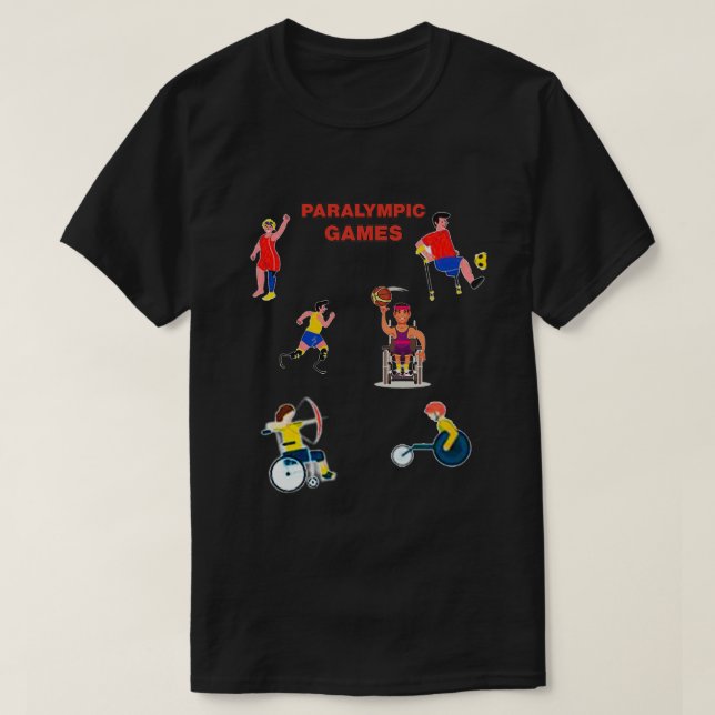Camiseta Paralímpico (Diseño del anverso)