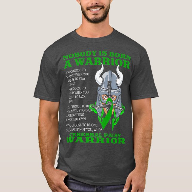 Camiseta Parálisis cerebral Ateo de concientización relacio (Anverso)