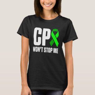 Camiseta Parálisis cerebral CP Conciencia de mí sobrevivien