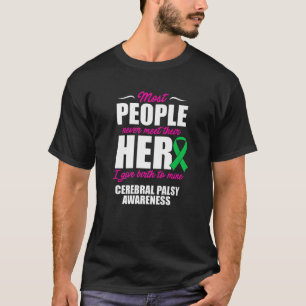 Camiseta Parálisis cerebral CP Conciencia Héroe Guerrero So