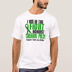 Camiseta Parálisis cerebral en la lucha para mi hermana 1