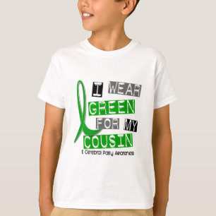 Camiseta Parálisis cerebral llevo el verde para mi primo 3