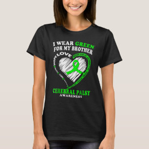 Camiseta Parálisis Cerebral Para Papá Mamá Que Uso Verde Pa