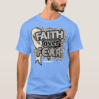 Camiseta Parálisis Conciencia Cinta Fe por miedo al leopard