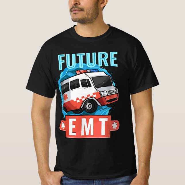 Camiseta Paramedic Medical Technician Ambulance  (Anverso)