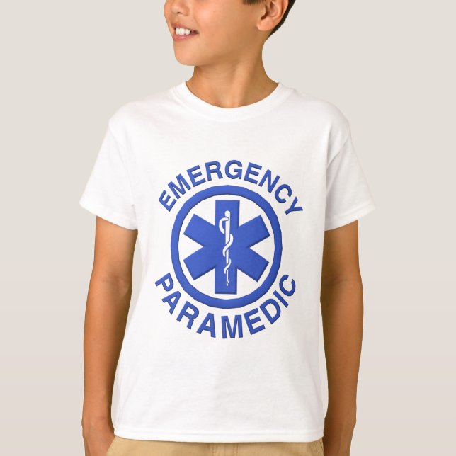 Camiseta Paramédico de la emergencia médica (Anverso)