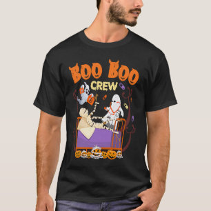 Camiseta Paramédico de la tripulación Boo Enfermera EMT Méd