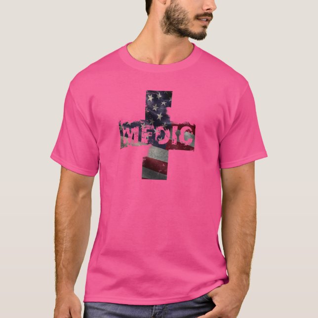 Camiseta Paramédico Emt Job Usa Patriótico Orgullo Médico R (Anverso)