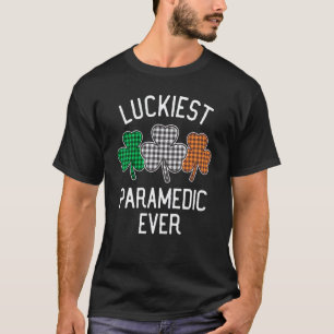 Camiseta Paramédico Más Afortunado Día de San Patricio Plai