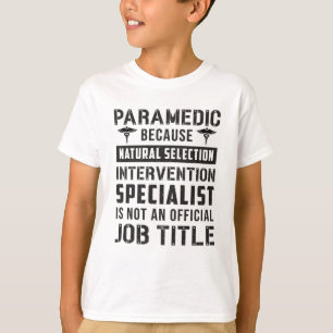 Camiseta Paramédico por Ambulancia de Selección Natural EMT