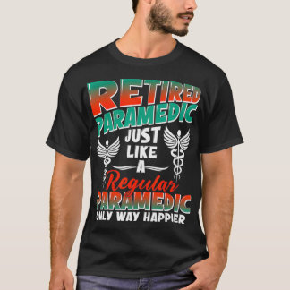 Camiseta Paramédico retirado igual que paramédico normal