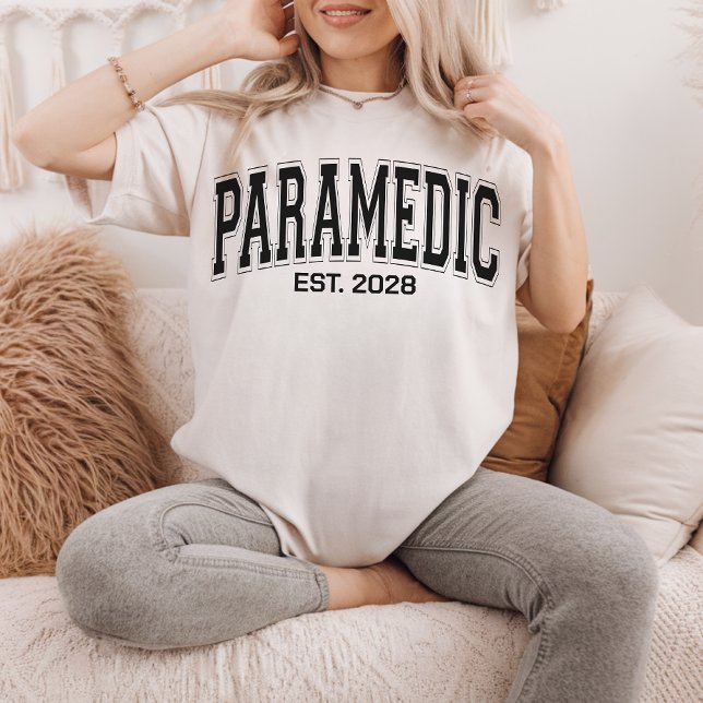 Camiseta Paramédico | Variables personalizadas para paraméd (paramedic gifts, gifts for paramedics, EMS shirt, EMS sweatshirt, personalized EMS gift for women,)