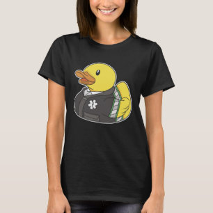 Camiseta Paramédicos del Pato de Goma Niños Chicas EE.UU. l