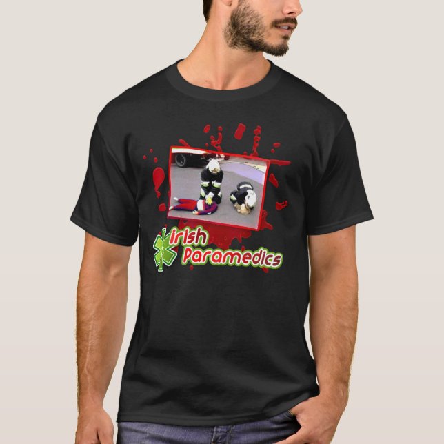 Camiseta Paramédicos irlandeses dos (Anverso)
