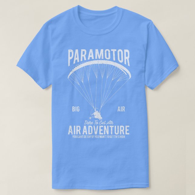 Camiseta Paramotor (Diseño del anverso)
