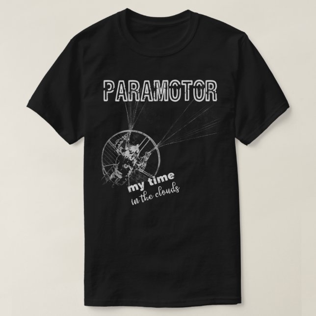 Camiseta Paramotor de PPG y Parapente Paramotor Parapente (Diseño del anverso)