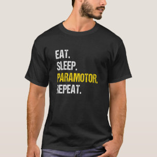 Camiseta Paramotor de sueño de consumo paracaídas de repeti