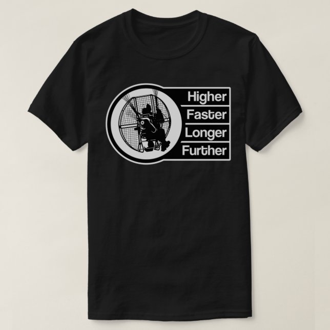 Camiseta Paramotor más rápido más fuerte (Diseño del anverso)