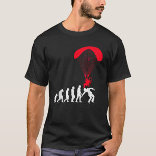 Camiseta Paramotor Motorizado Evolución Divertida de Parape