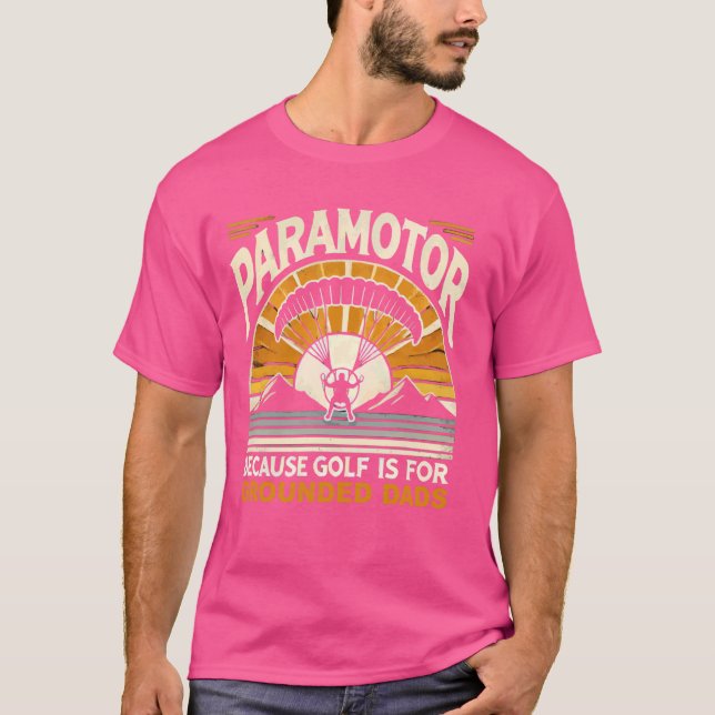 Camiseta Paramotor Parapente Paramotor Piloto (Anverso)