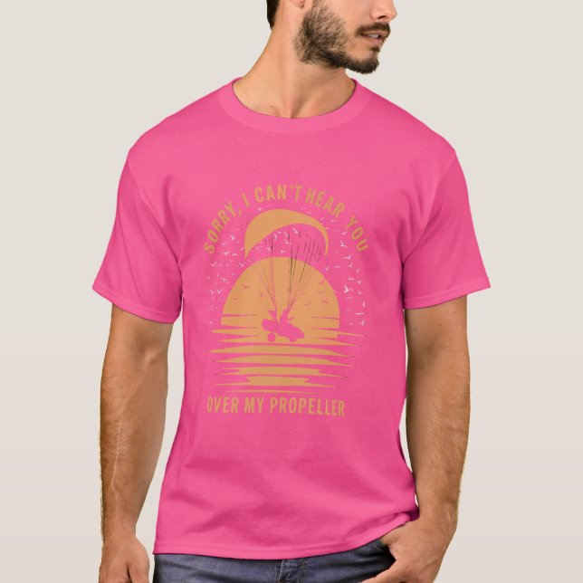 Camiseta Paramotor Parapente Paramotor Piloto (Anverso)