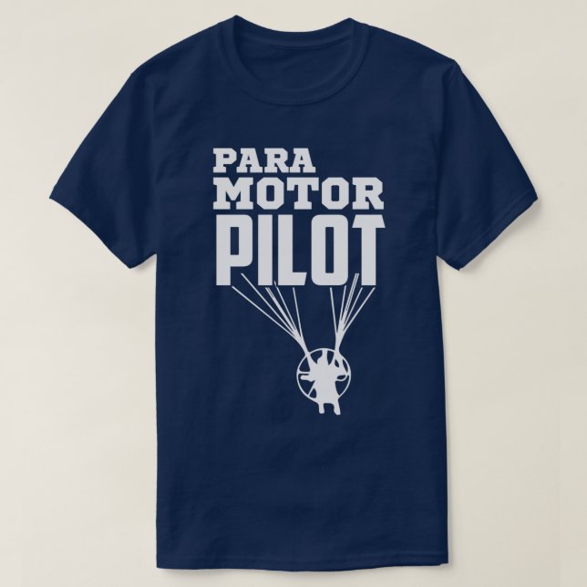 Camiseta Paramotor Piloto Paramotor Paragia Deportiva Extre (Diseño del anverso)