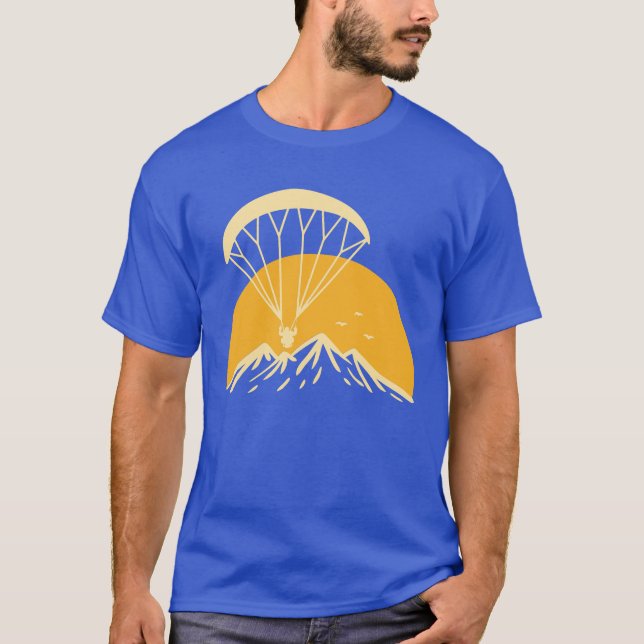 Camiseta Paramotor retro (Anverso)