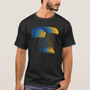 Camiseta Paramotor retro Paramotor vintage Parapente Ha