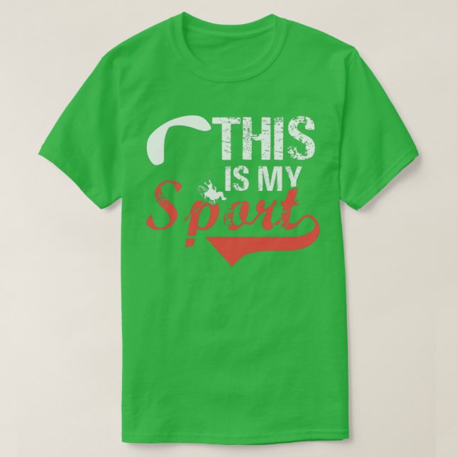 Camiseta Paramotor Sport PPG Paramotoring Paragliding Hang  (Diseño del anverso)
