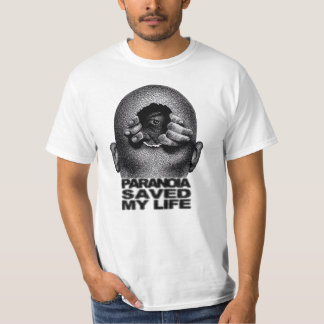 Camiseta Paranoia Salvó mi vida, nueva tendencia, idea de r