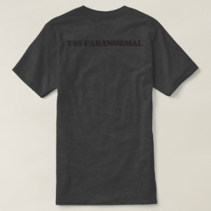 Camiseta paranormal sometida de los TSS negros