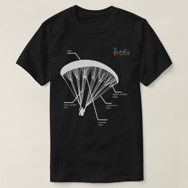 Camiseta Parapente 2 (Diseño del anverso)