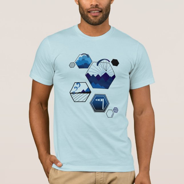 Camiseta Parapente de la Armada de los Elementos Tessellant (Anverso)