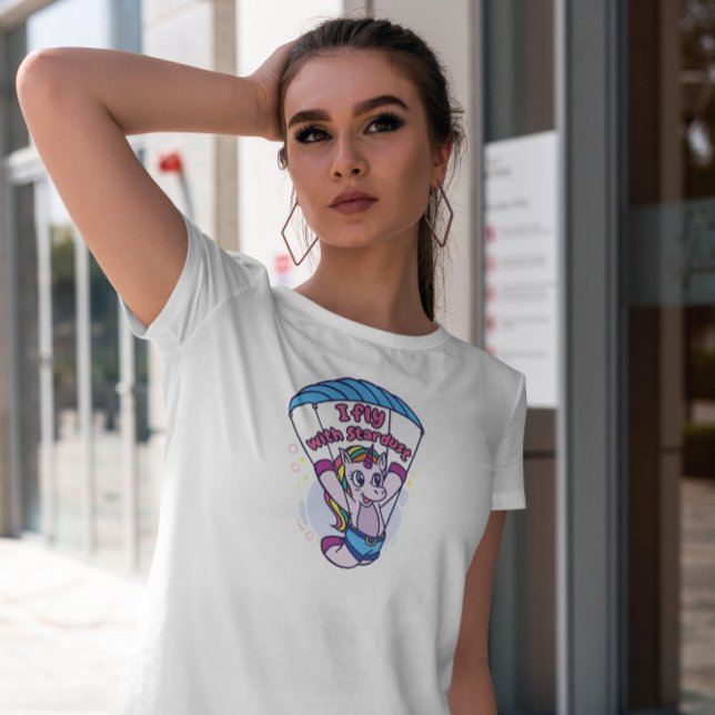 Camiseta Parapente de la creatura de unicornio (Subido por el creador)