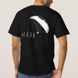 Camiseta Parapente en paracaídas en alza