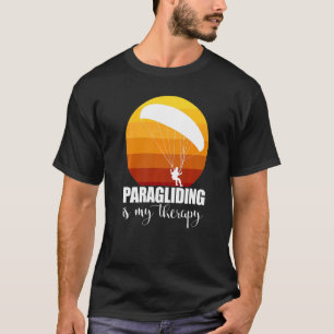 Camiseta Parapente Es Mi Terapia Mujeres Parapente Avanzada