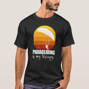 Camiseta Parapente Es Mi Terapia Mujeres Parapente Avanzada