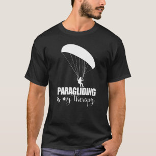 Camiseta Parapente Es Mi Terapia Mujeres Parapente Avanzada