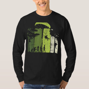 Camiseta Parapente Evolución Paramotor Deporte Extremo Para