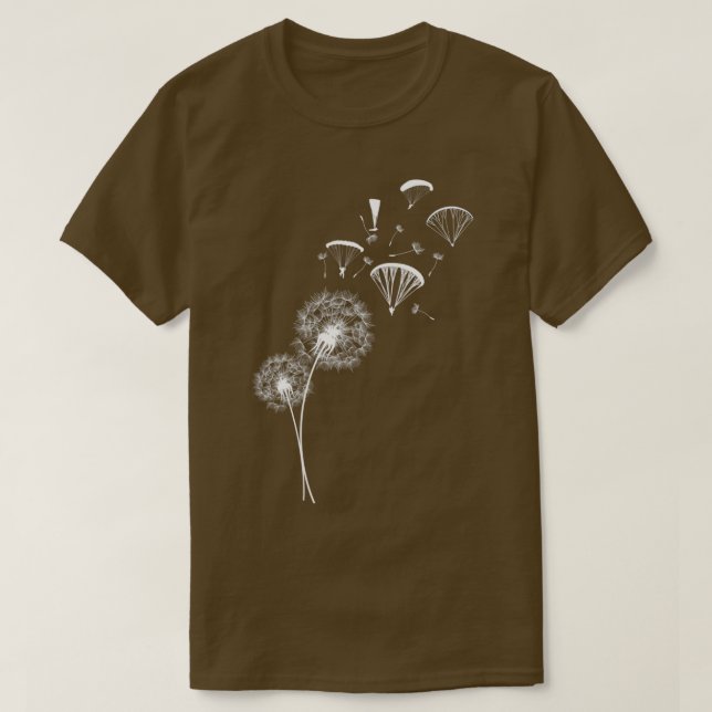 Camiseta Parapente parapente daña regalo piloto (2) (Diseño del anverso)