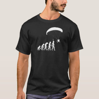 Camiseta Parapente Parapente Paracaídas Paracaidismo Evolu