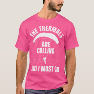 Camiseta Parapente Parapente Termals Paracaídas Skycaligraf
